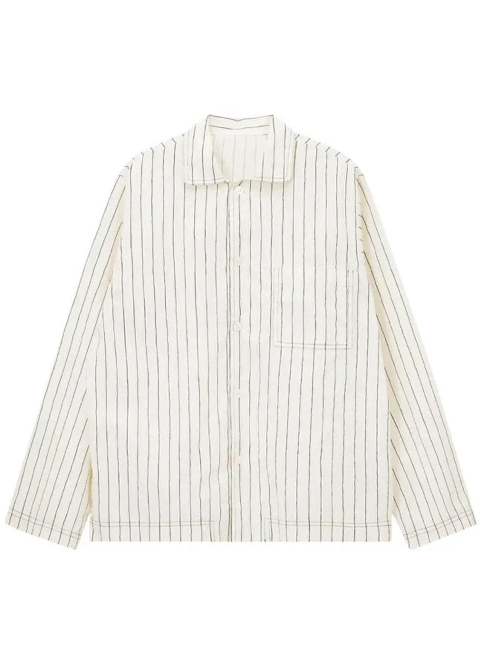 Rare Stüssy x Tekla Organic Cotton Poplin Shirt – Hand Drawn Stripes (Size XS)